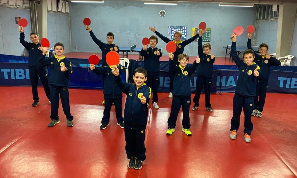 I giovani della Milano Table Tennis Academy 2