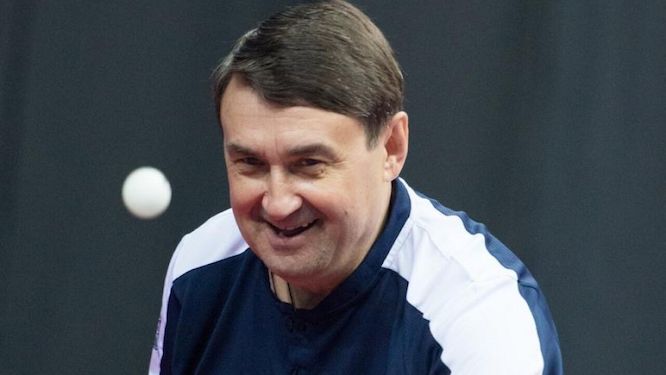 Igor Levitin e il tennistavolo