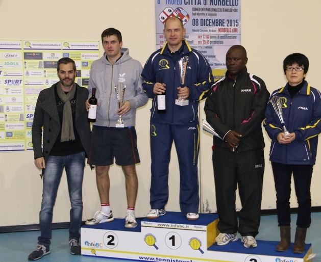 Il podio del Trofeo Internazionale Foto Gianluca Piu
