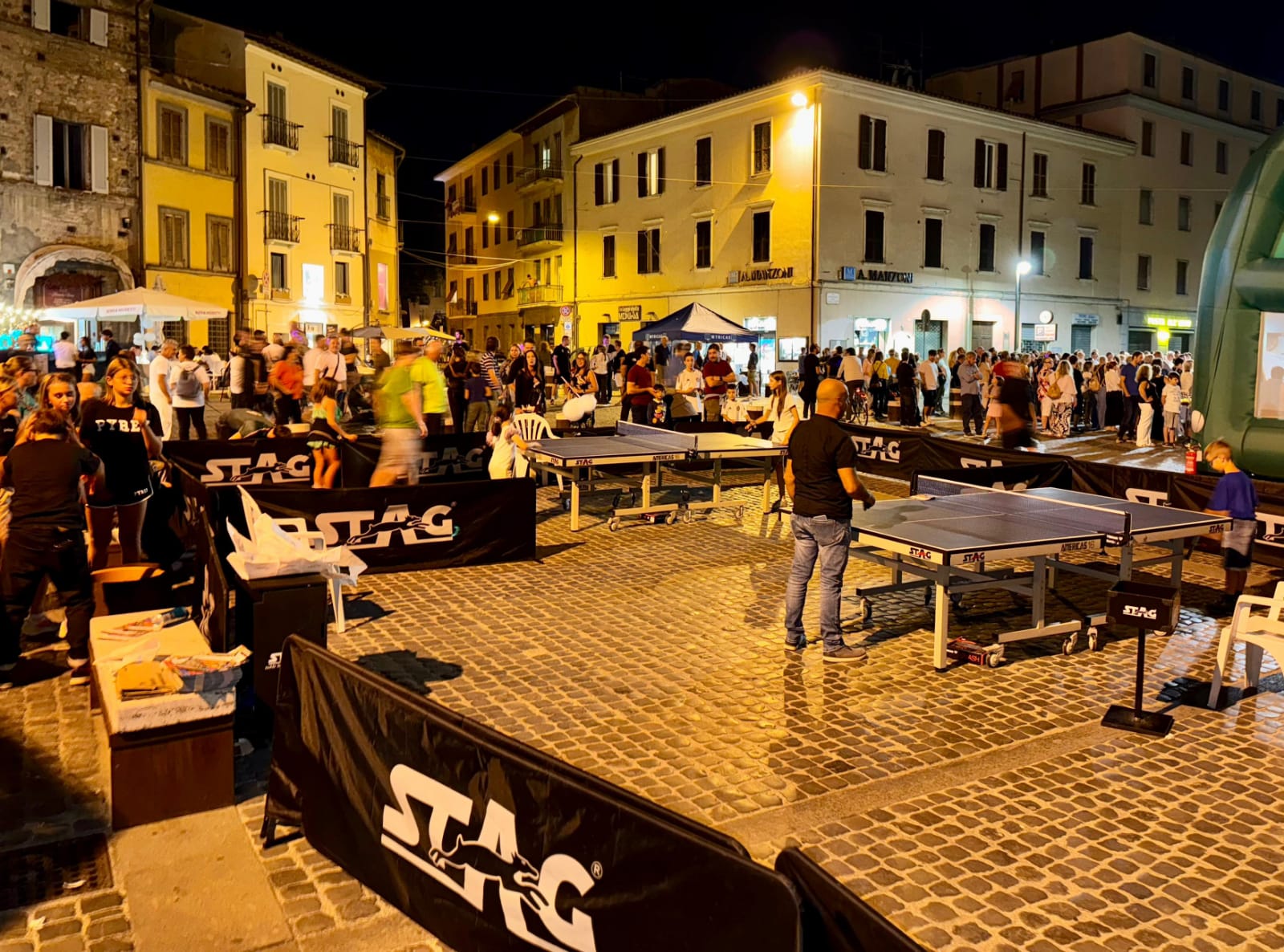 Il tennistavolo alla Notte Bianca dello Sport di Terni 2025