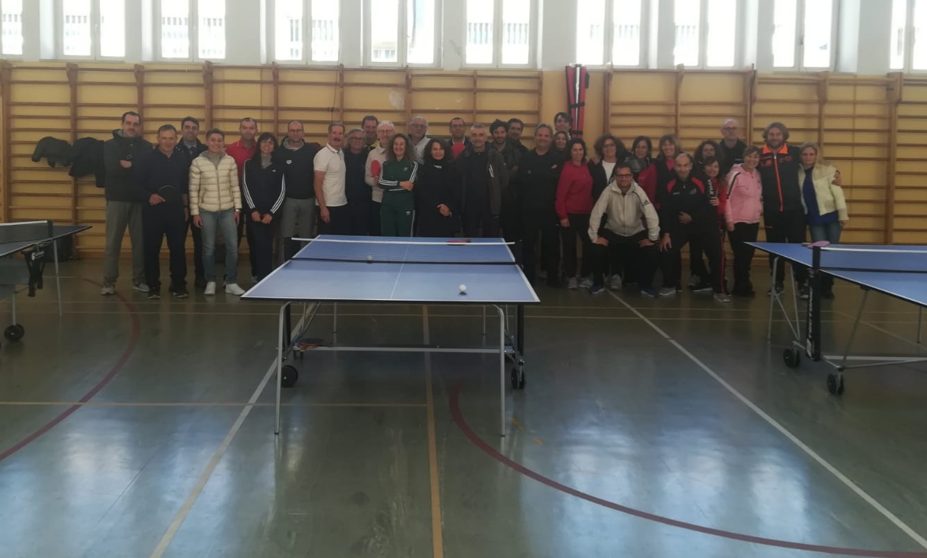 Insegnare Tennistavolo a scuola a Ragusa febbraio 2020 2