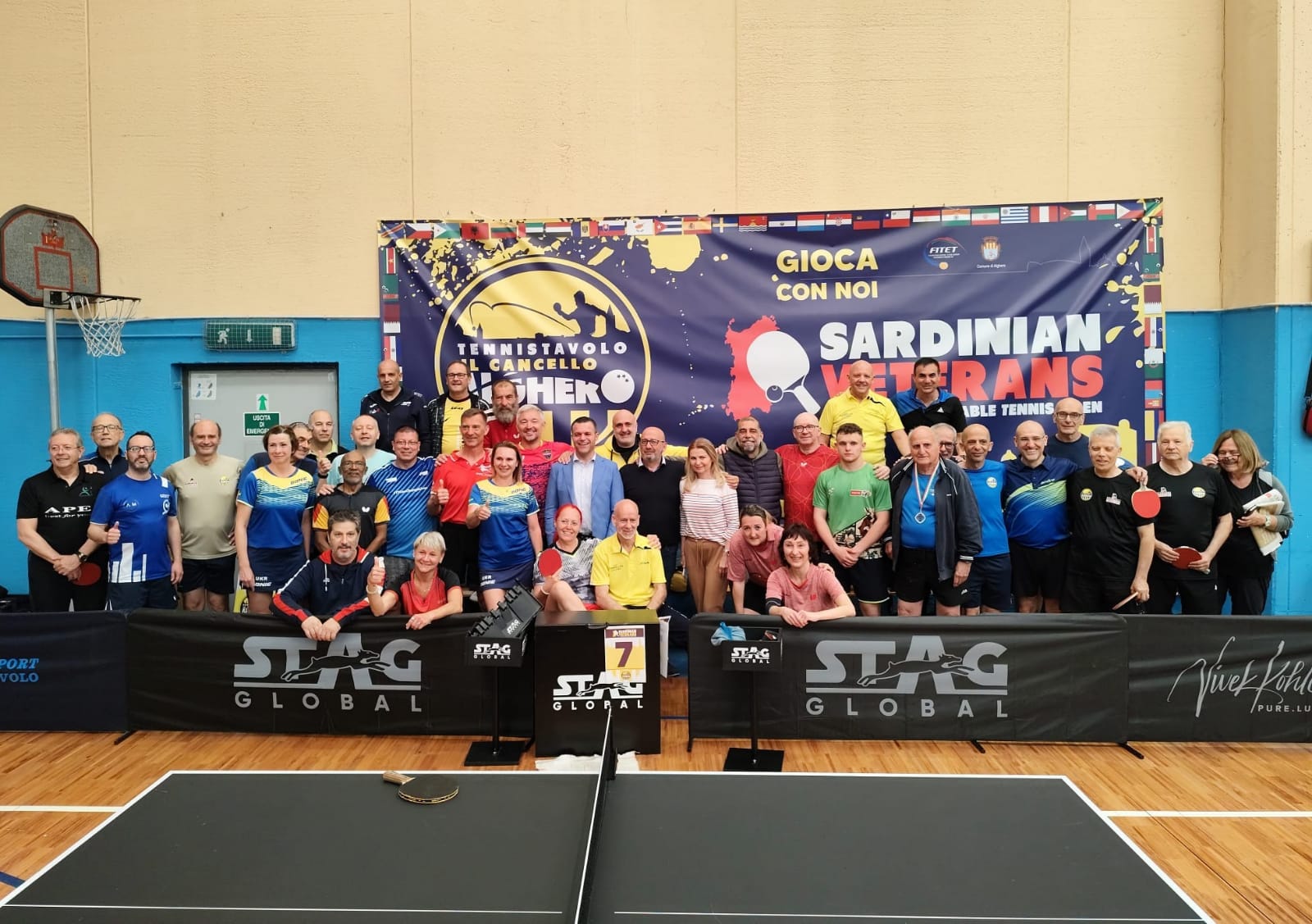 International Sardinian Veterans 2025 partecipanti