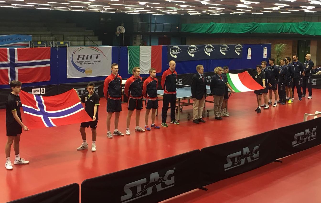 Italia Norvegia a Terni presentazione