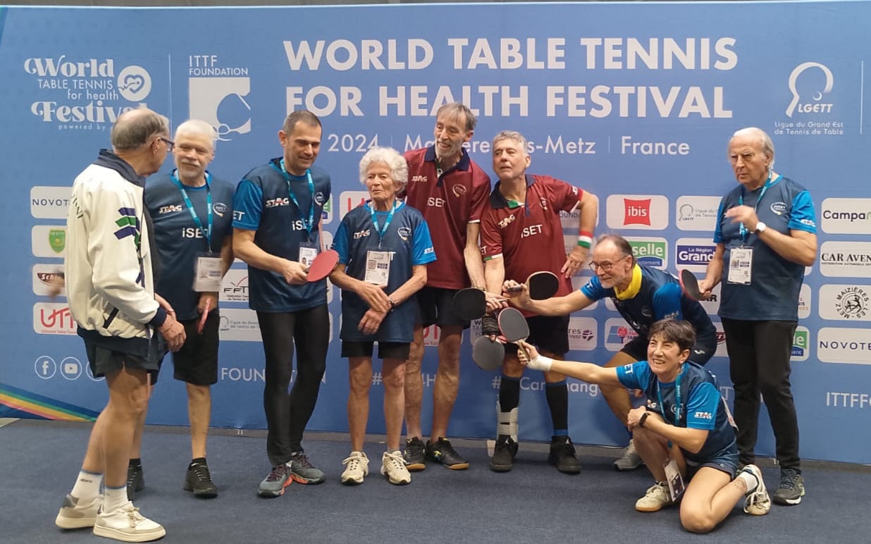 Italia al Festival del Tennistavolo Mondiale per la Salute 2024