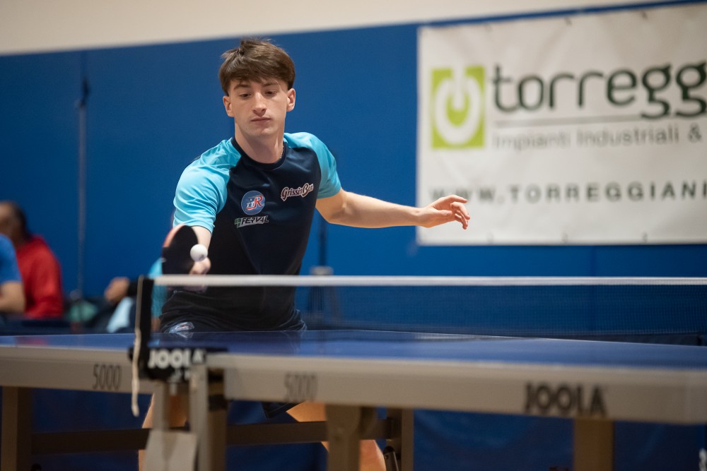 Jacopo Cipriano Tennistavolo Reggio Emilia Grissin Bon 2024 2025