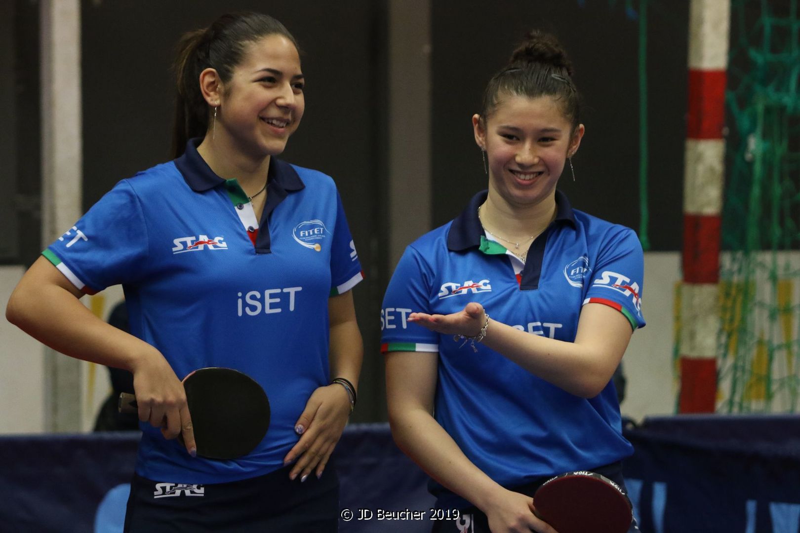 Jamila Laurenti e Gaia Monfardini Open di Francia giovanile 2019