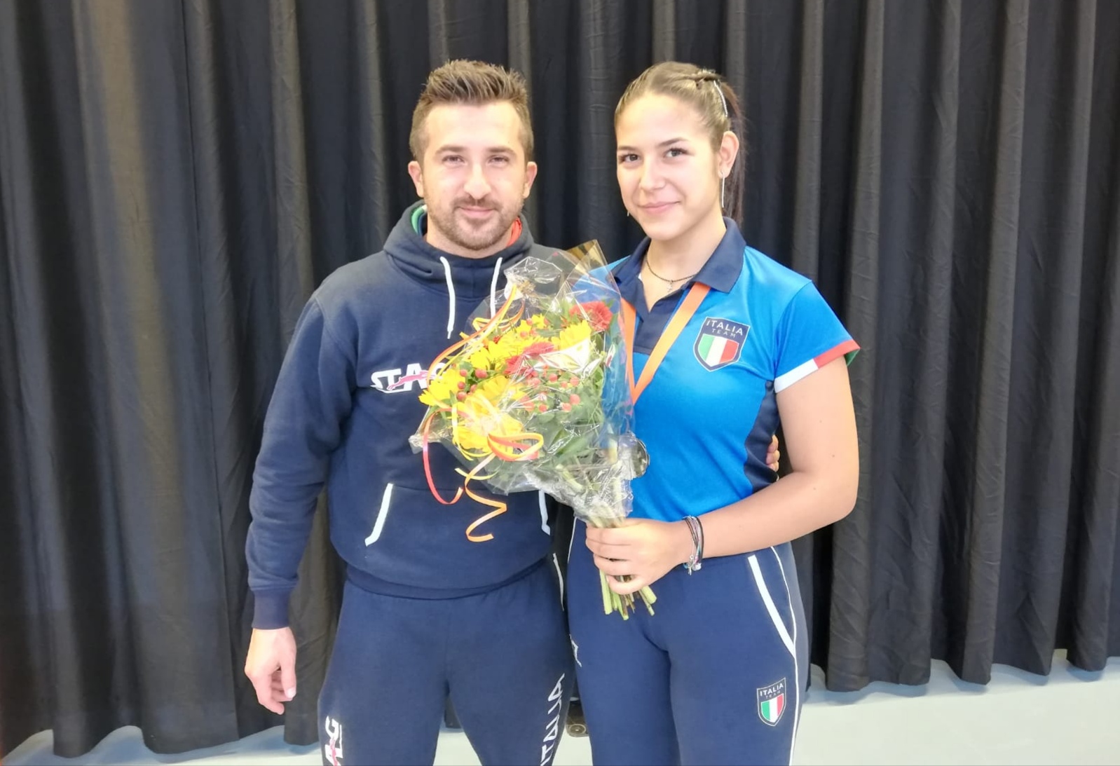 Jamila Laurenti e Giuseppe Del Rosso al Top 10 Europeo Giovanile 2019