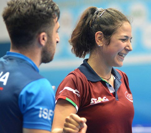 Jamila Laurenti e Giuseppe Del Rosso alle qualificazioni olimpiche 2