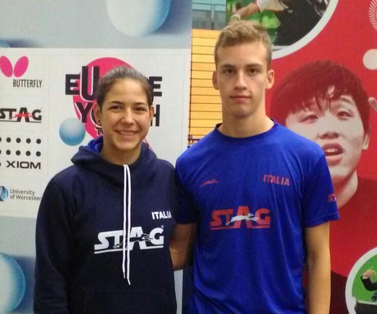 Jamila Laurenti e Matteo Mutti