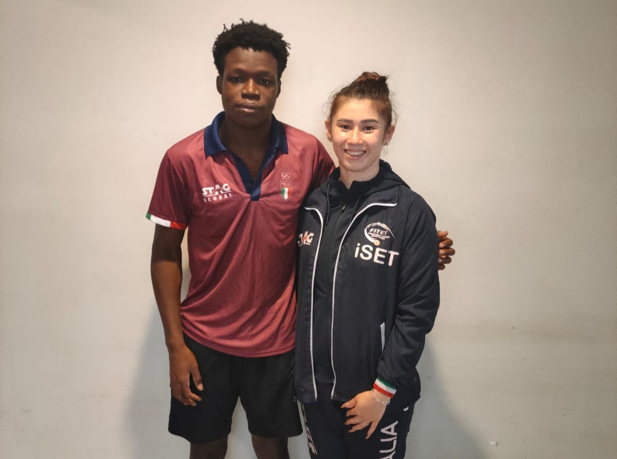 John Oyebode e Gaia Mondardini