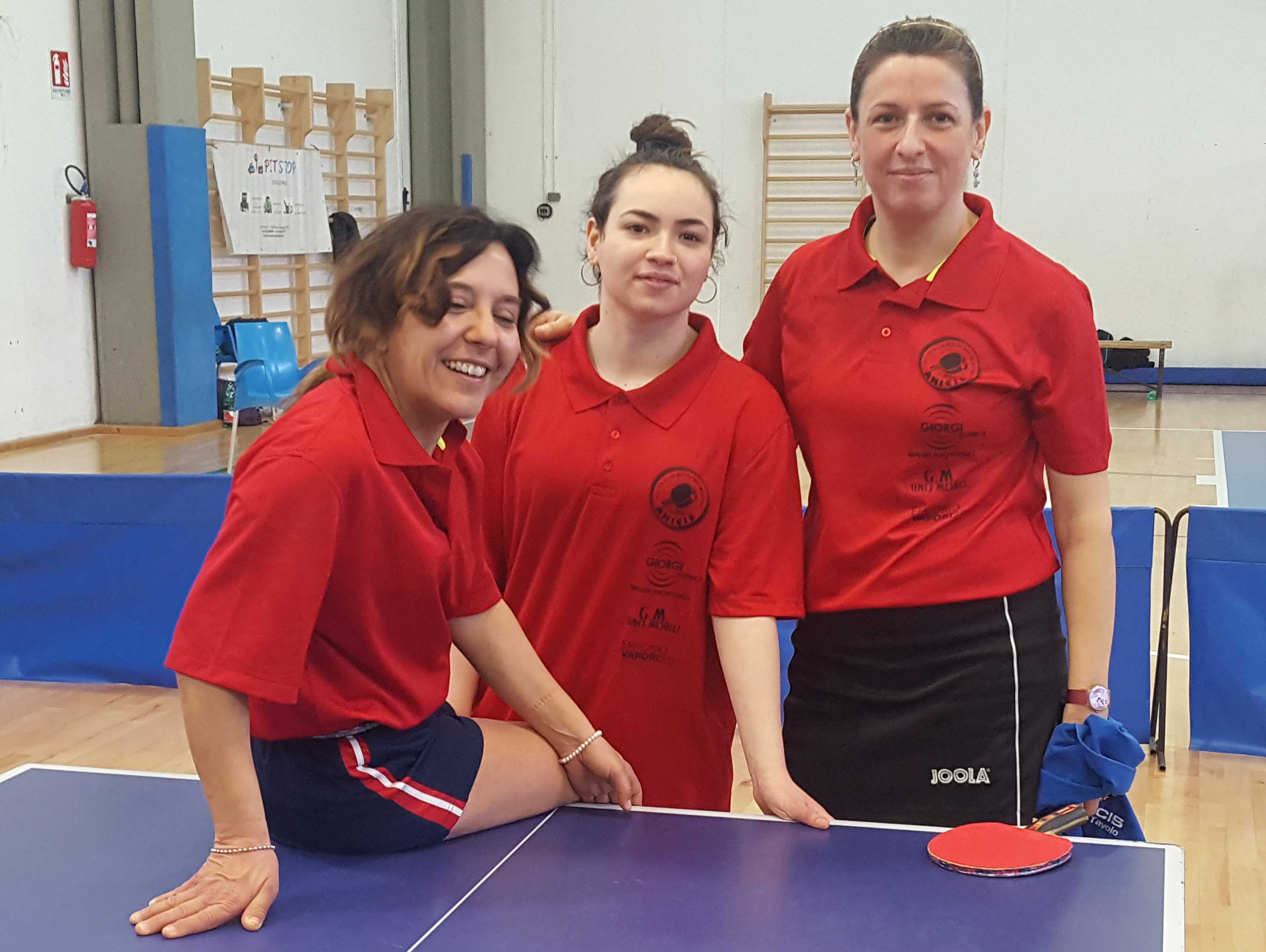 La compagine di serie B Femminile 2019 2020 Maria Apicella Alessandra Ugolini Sara Meozzi