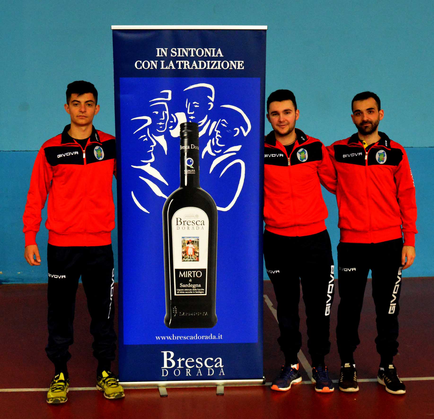 La squadra di B1 della stagione 2017 18 da sinistra Stefano Macis Nicola Pisanu e Simone Boi