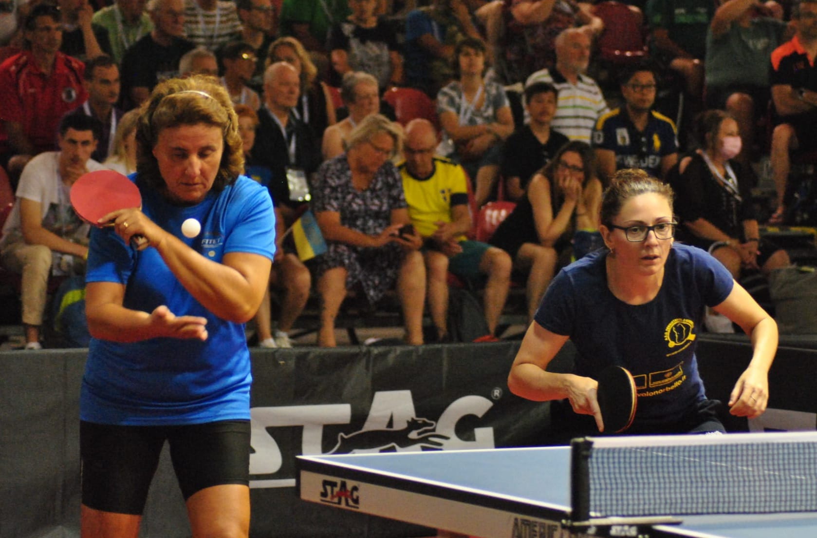 Laura Gambacorta e Ana Brzan in finale