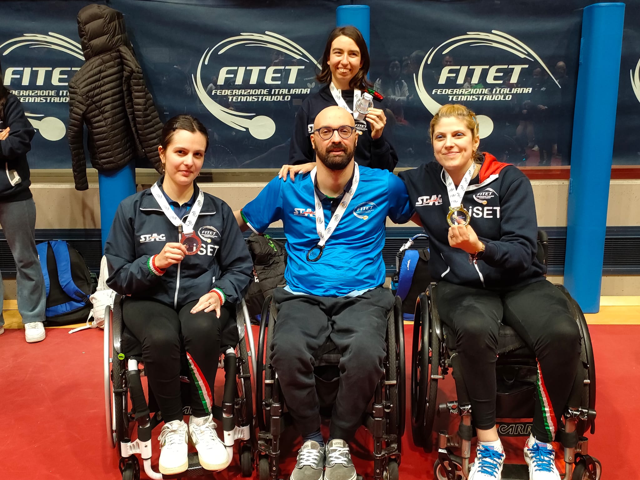 Lignano Master Para Open 2024 Giada Rossi oro Carlotta Ragazzini ed Elena Elli argento e Federico Falco bronzo