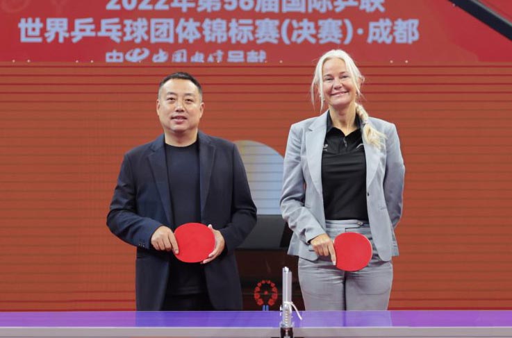 Liu Guoliang e Petra Sörling