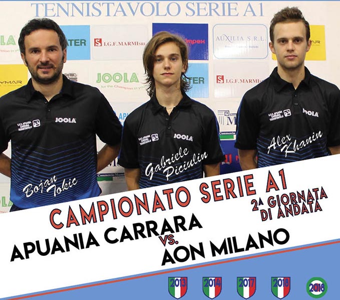 Locandina Apuania Carrara Milano Sport 2019 2020 ok
