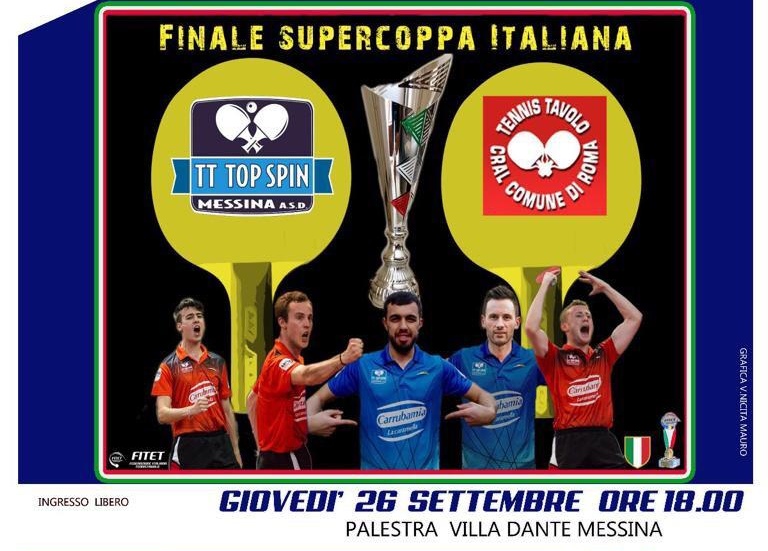 Locandina Supercoppa maschile 2019 2020