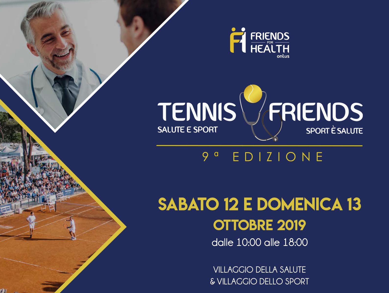 Locandina Tennis Friends 2019