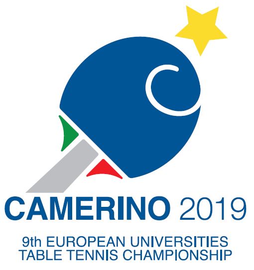 Logo Campionati Europei Universitari 2019 di Camerino