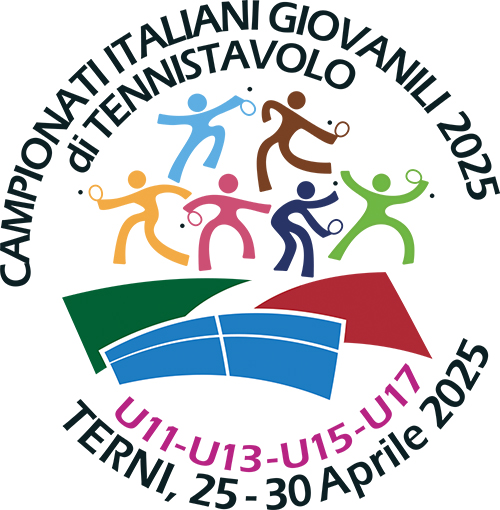 Logo Campionati Italiani Giovanili U11 13 15 17 2025