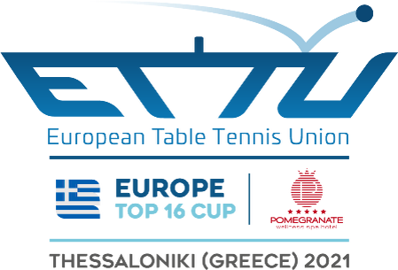 Logo Europe Top 16 Cup a Thessaloniki 2021