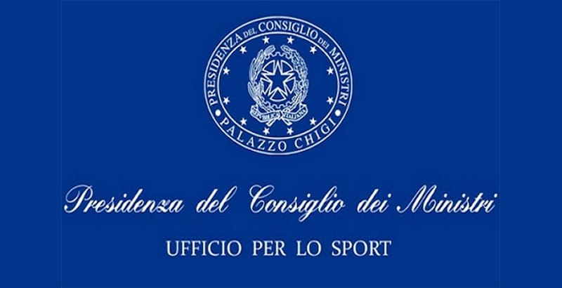 Logo Ufficio per lo Sport della Presidenza del Consiglio dei Ministri