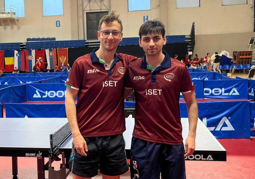 Lorenzo Cordua e Leonardo Coletta allITTF World Para Challenger Podgorica 2025