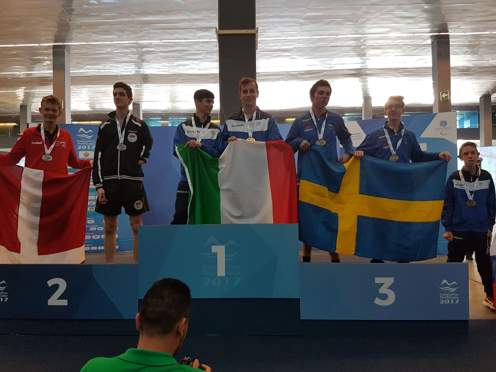 Lorenzo Cordua e Lorenzo Magarelli oro doppio EPyG 2017