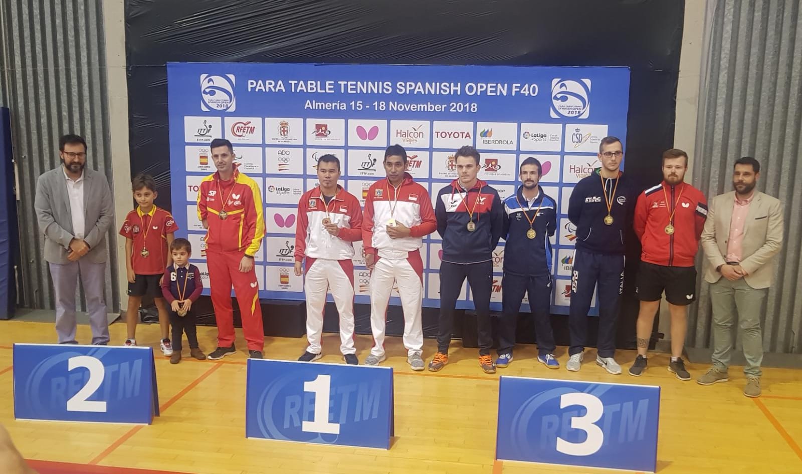 Lorenzo Cordua podio Open di Spagna paralimpico 2018