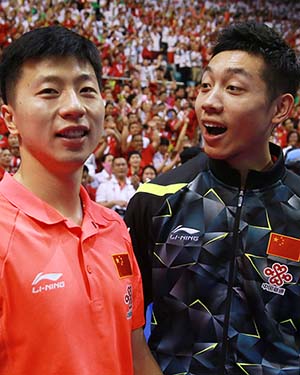 Ma Long e Xu Xin