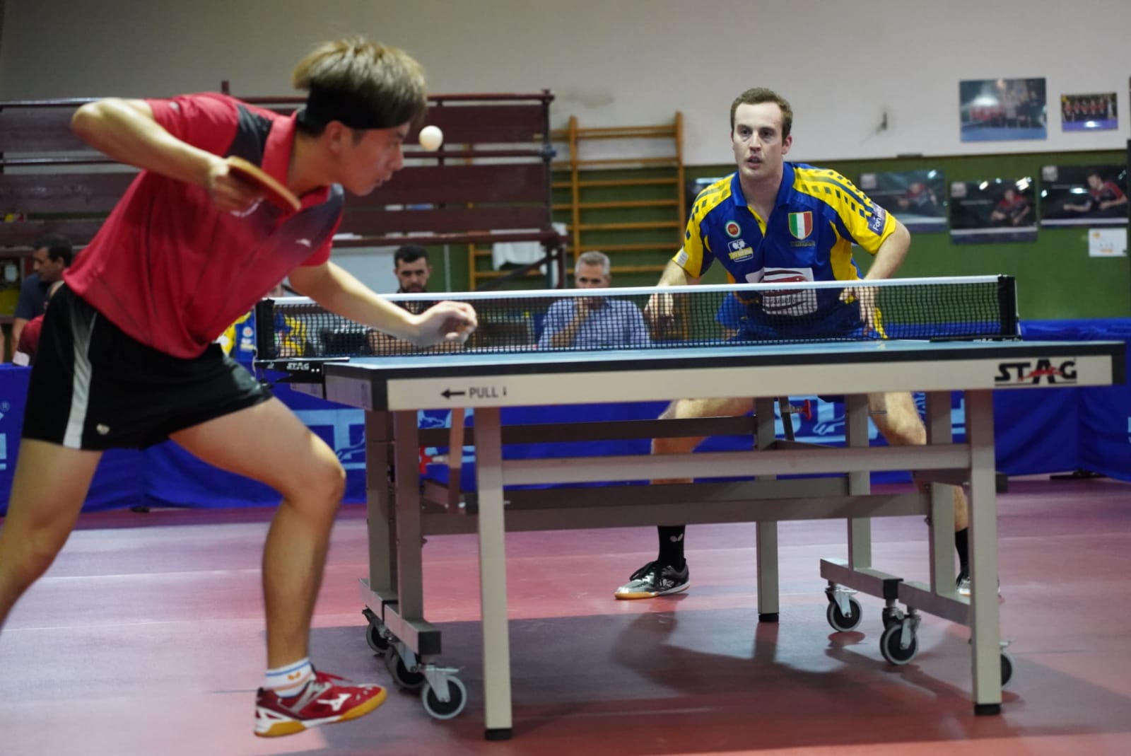 Marco Rech Daldosso contro Chen Shuainan