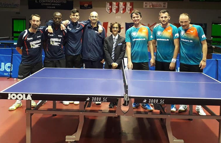 Marcozzi Cagliari in TT Intercup ospita Jena 2018 2019