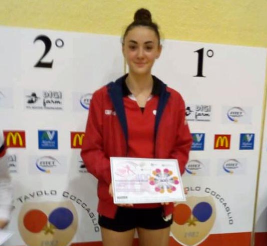 Margherita Cerritelli prima quarta categoria Giornate Rosa di Coccaglio ottobre 2018