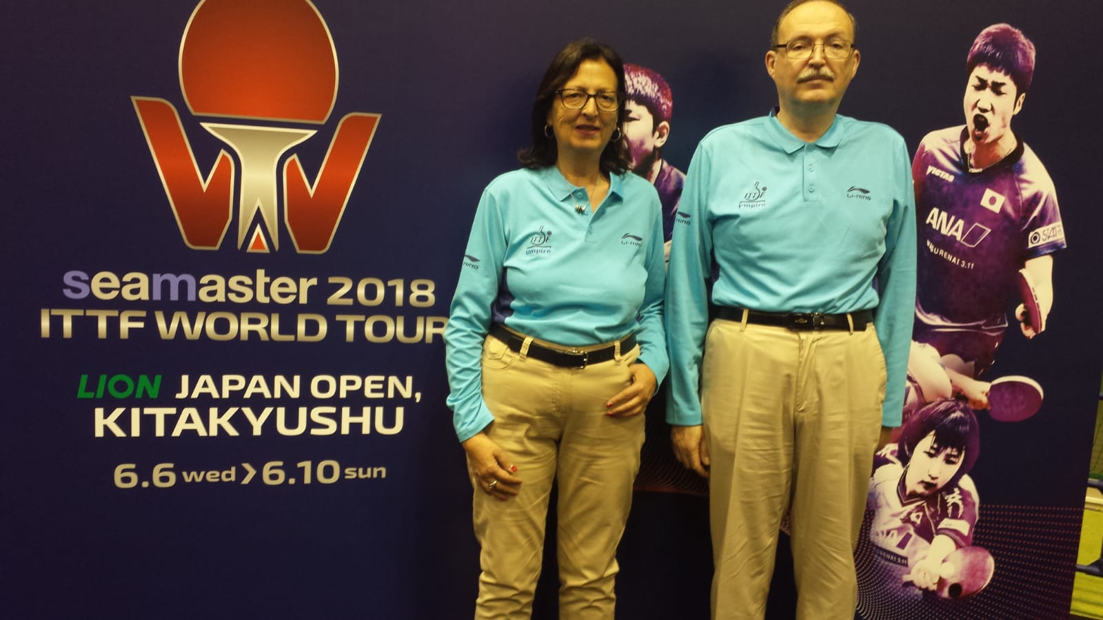 Mario Re Fraschini ed Emilia Pulina allOpen del Giappone 2018