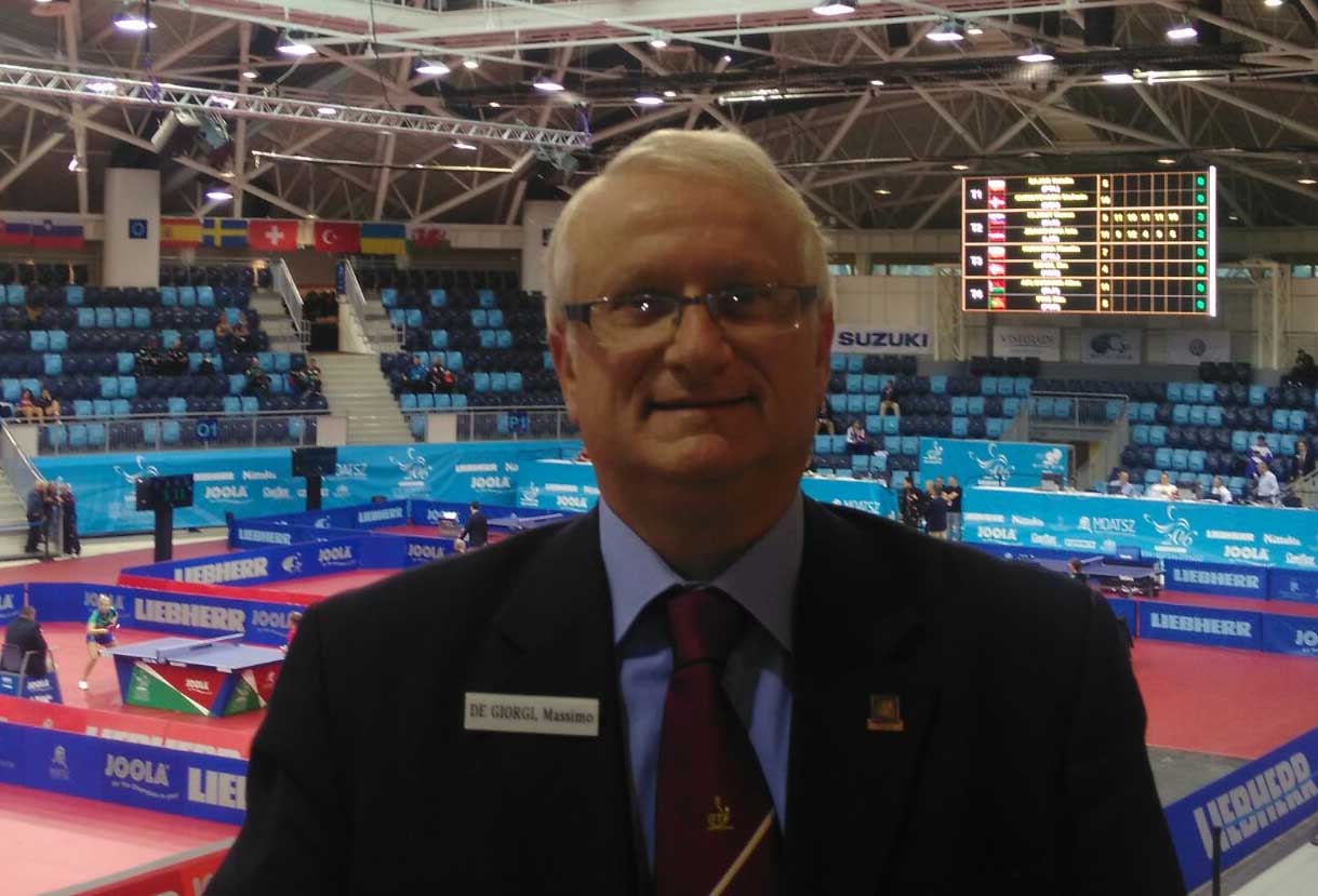 Massimo De Giorgi agli Europei di Budapest 2