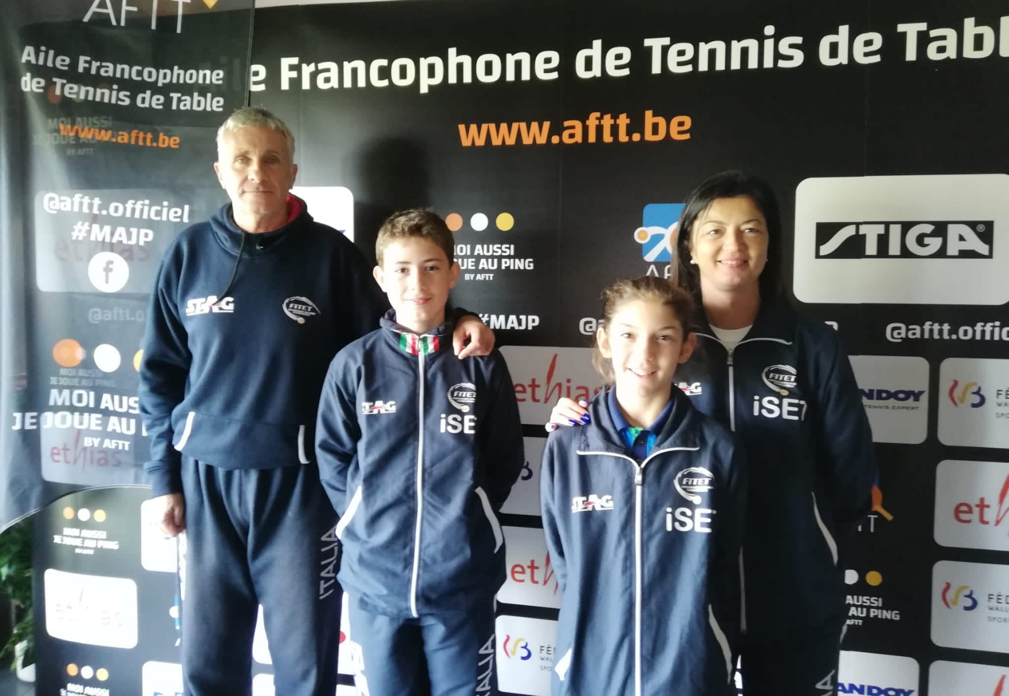 Matilde Buzzoni e Pietro Andreoli allo Stiga Masters Minimes 2022