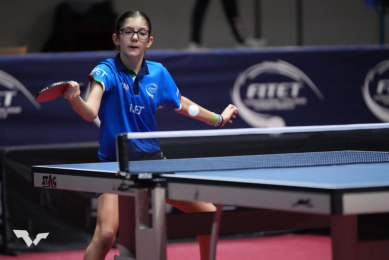 Matilde Buzzoni in azione a Lignano Sabbiadoro
