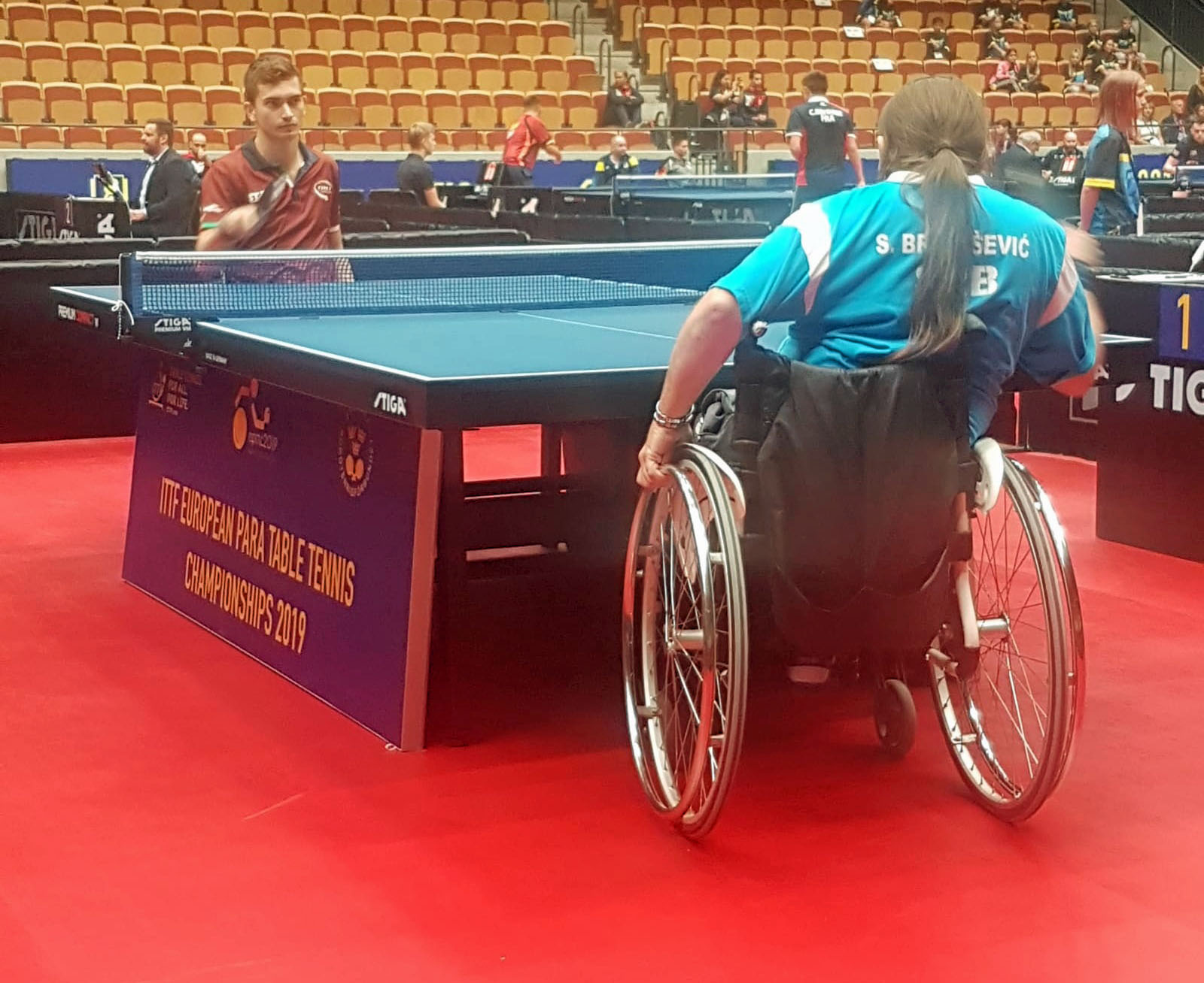 Matteo Orsi ai Campionati Europei 2019