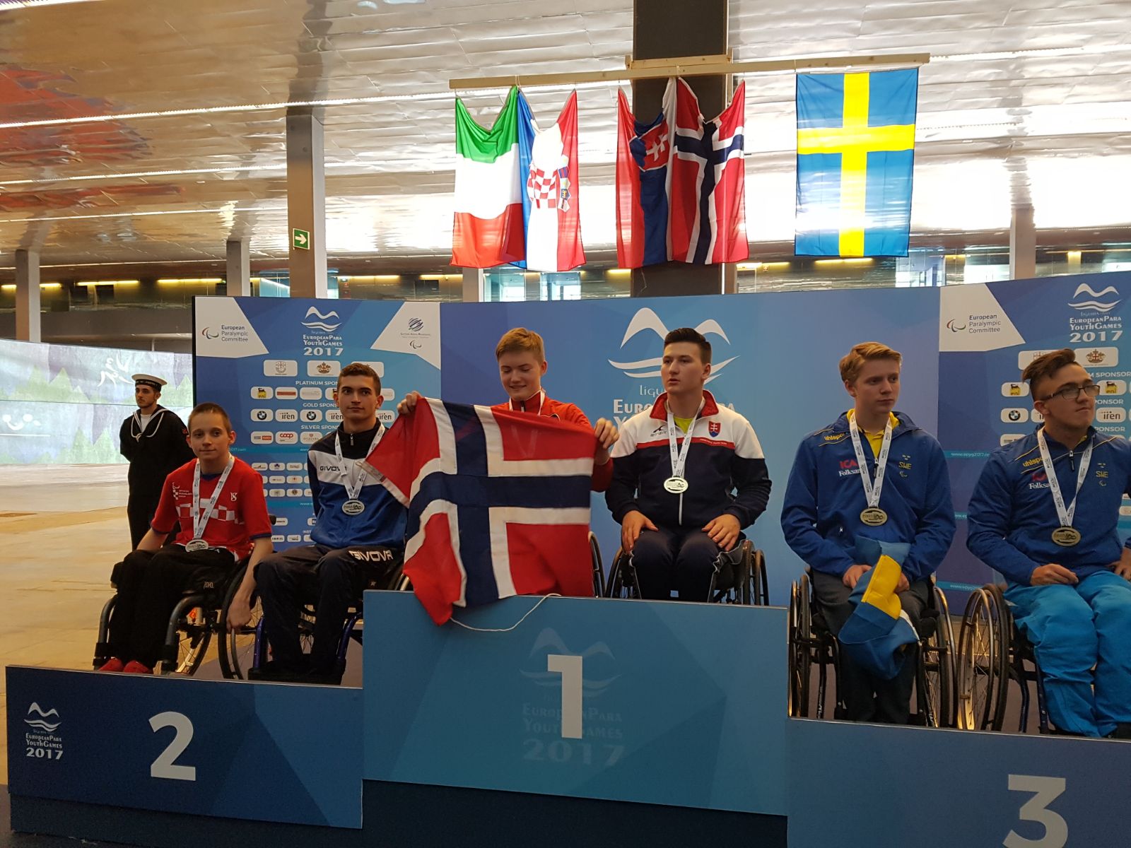 Matteo Orsi argento in doppio EPYG 2017