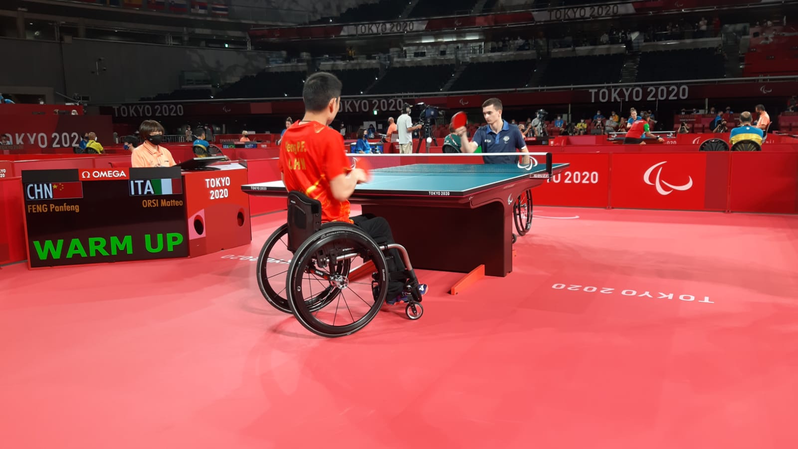 Matteo Orsi contro Feng Panfeng