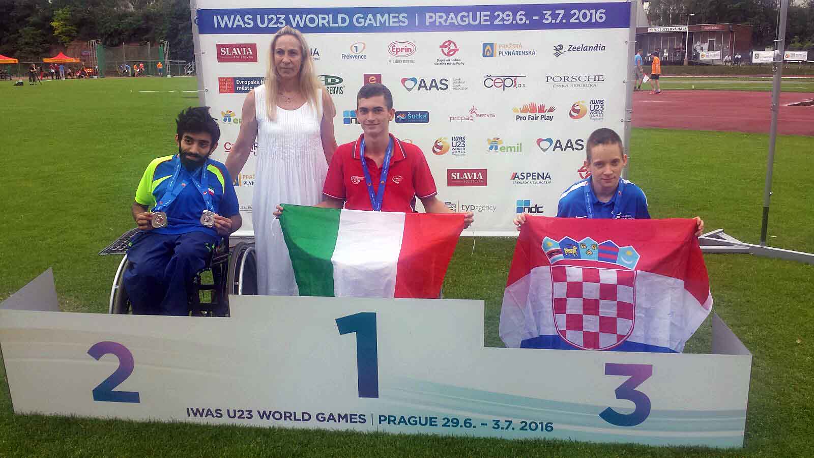 Matteo Orsi oro nella gara Open Mondiali U23 1