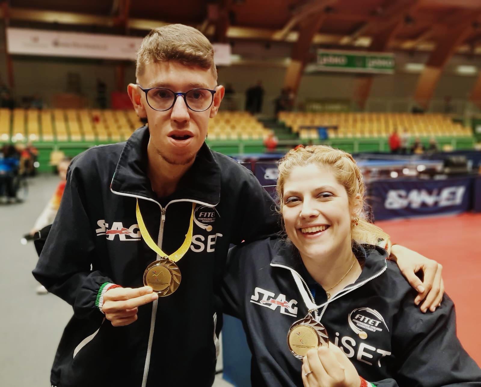Matteo Parenzan e Giada Rossi