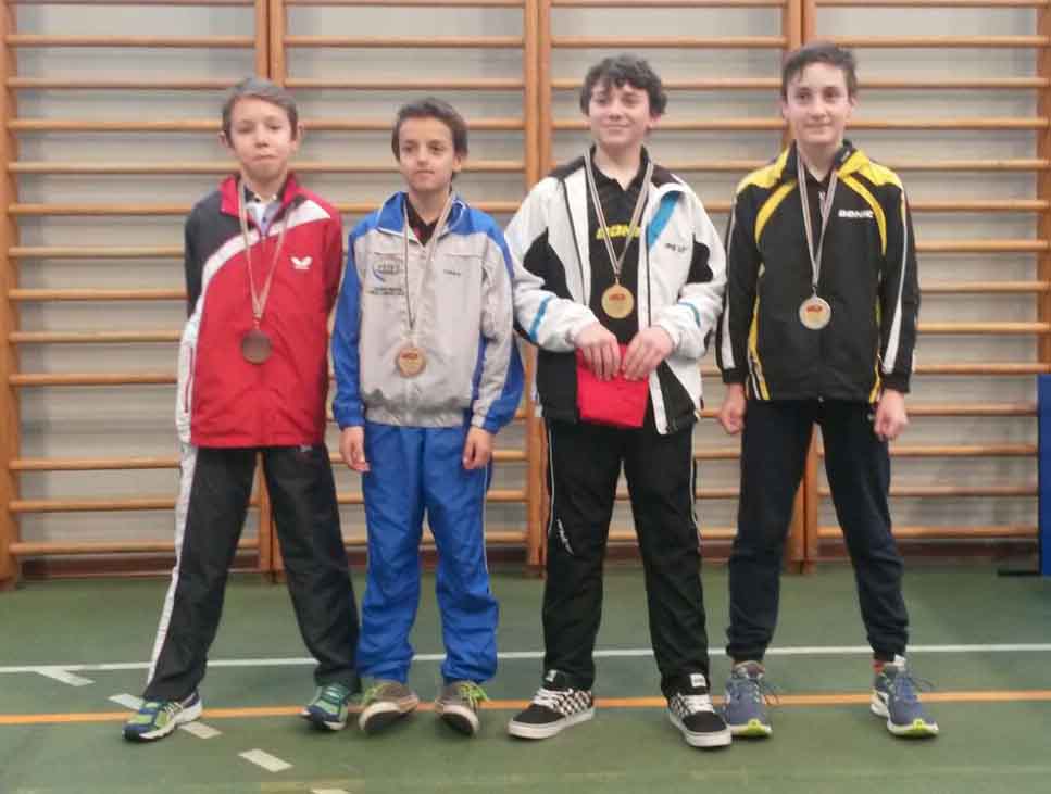 Matteo Parenzan terzo al Torneo Alpe Adria