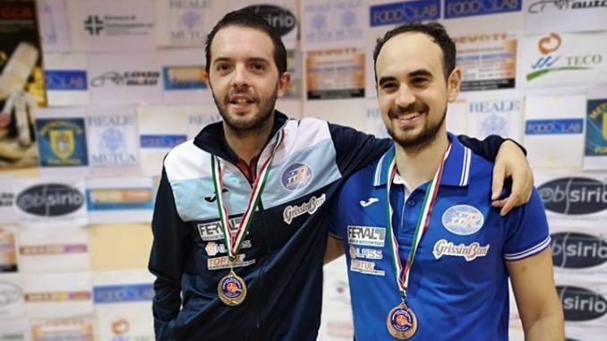 Mattia Crotti e Sefano Ferrini Tennistavolo Reggio Emilia