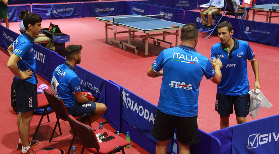 Maurizio Massarelli Universiadi Napoli 2019