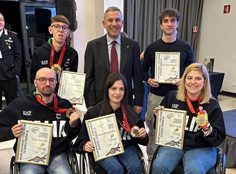 Medagliati paralimpici di Parigi 2024 premiati
