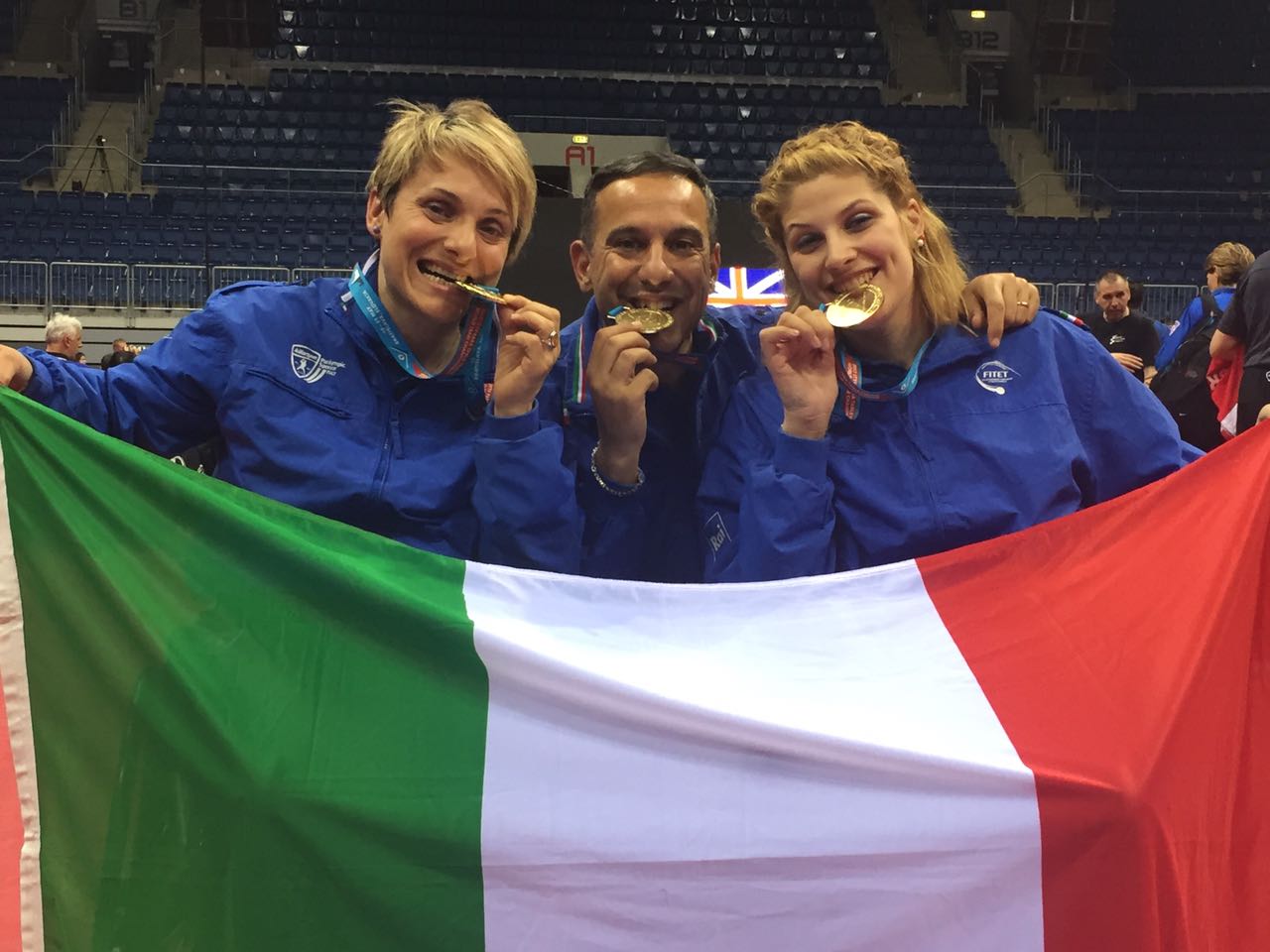 Medaglie Michela Brunelli e Giada Rossi