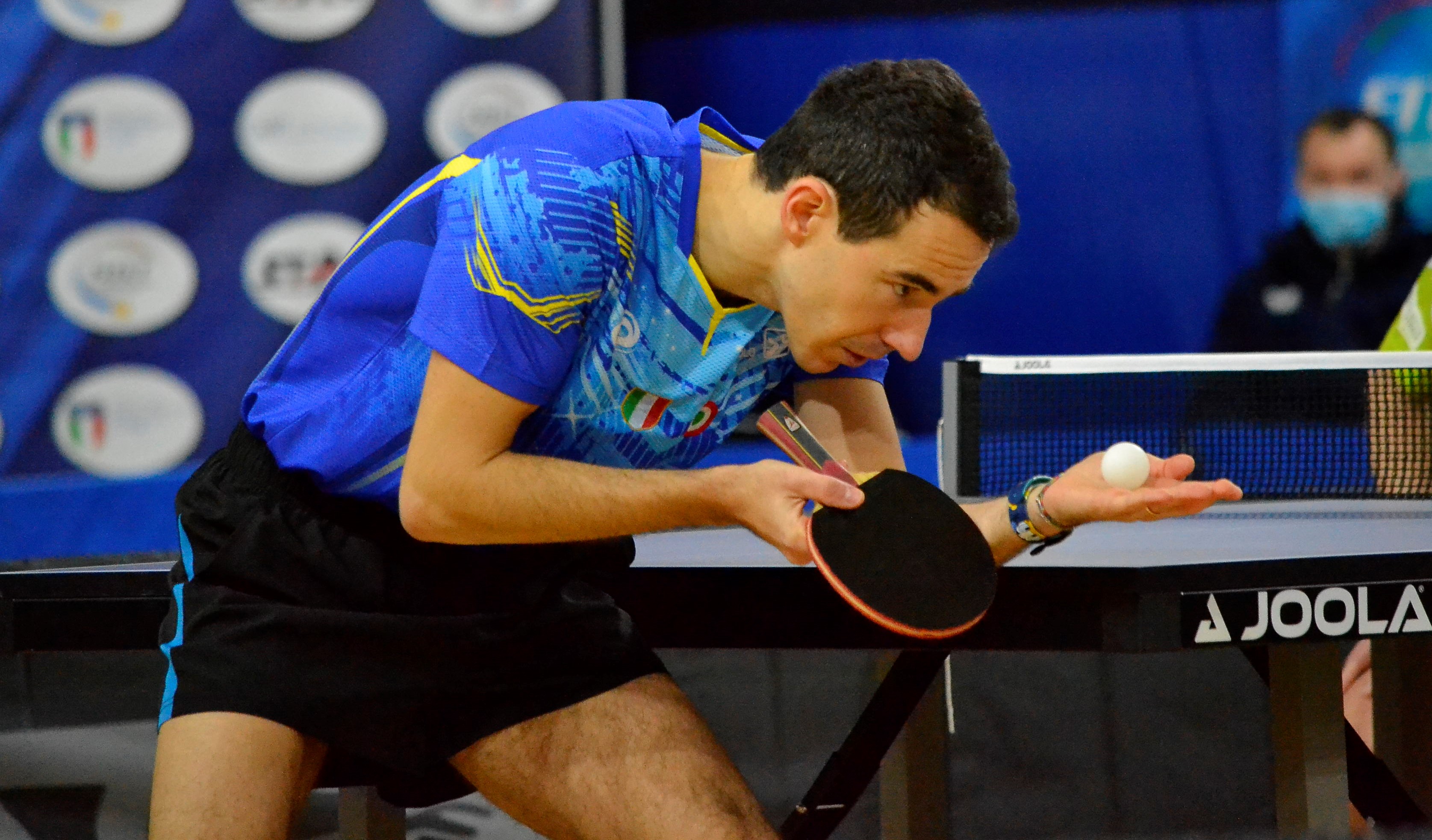 Mihai Bobocica in azione Coppa Italia 2022