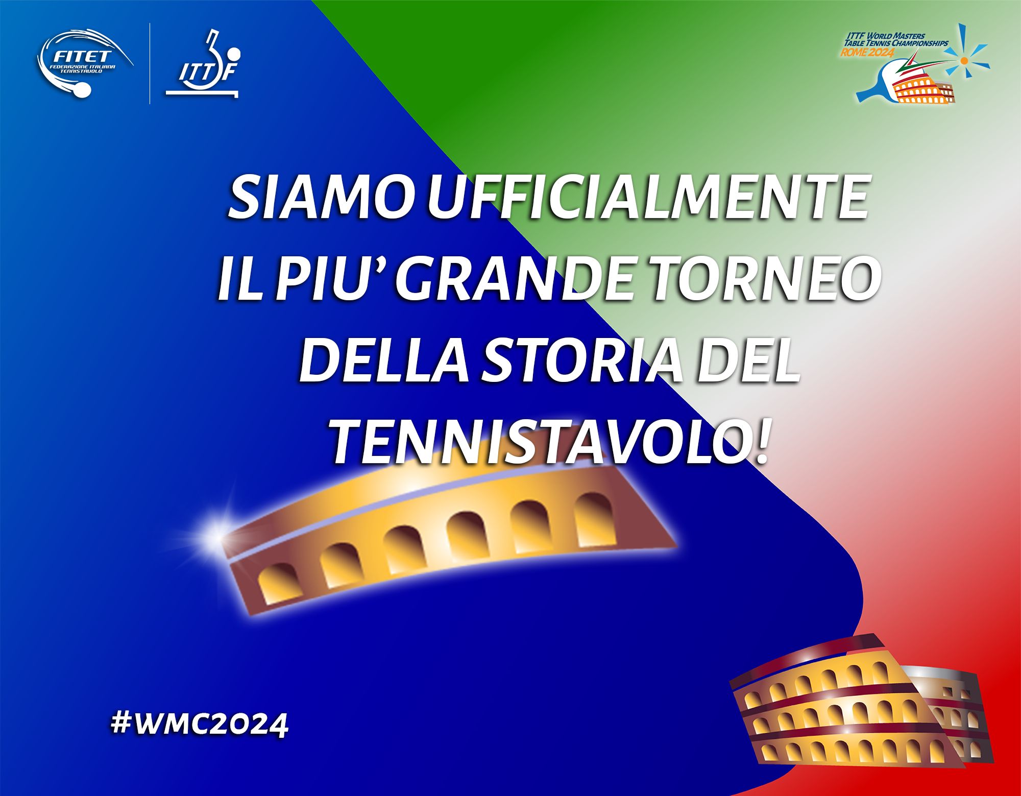 Mondiali Master di Roma 2024 torneo più grande della storia