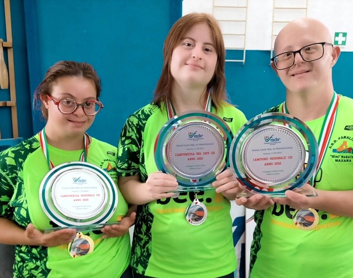 Mondiali Virtus 2025 Jessica Ingrao Anna Abate e Francesco Asaro